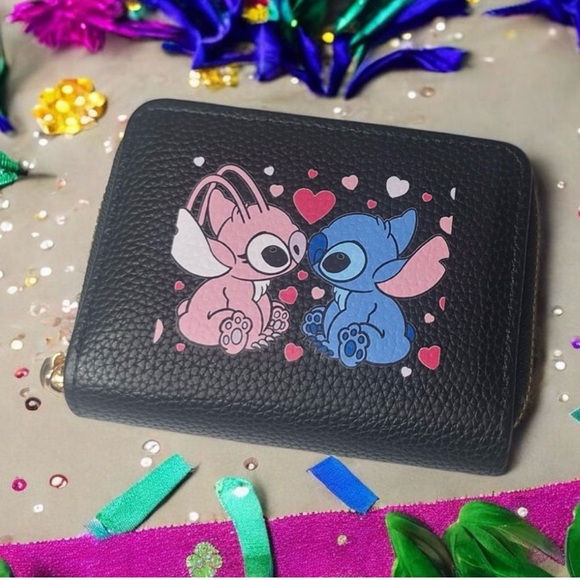 Handbags - Black Stitch Wallet